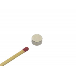 Ímã de neodímio 10x5 mm - N42